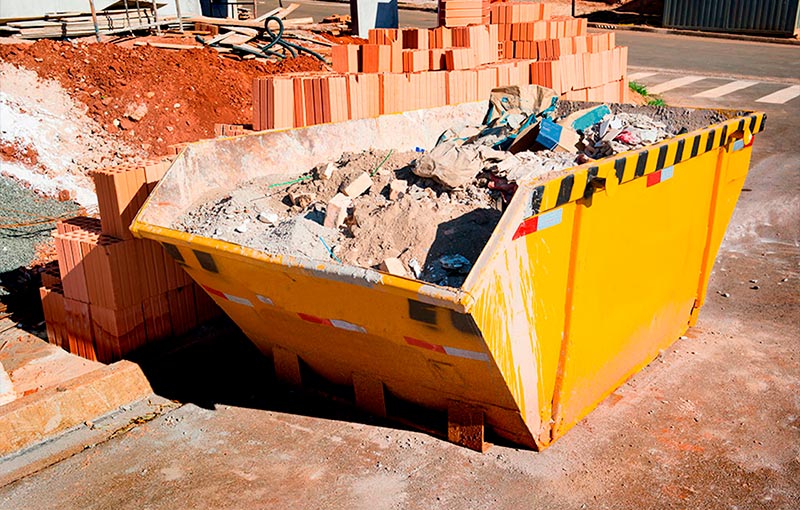 Imagem de aluguel de caçamba de entulho